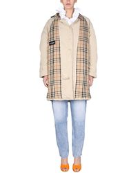 1/OFF - Trench Remade Burberry Reversible - Lyst