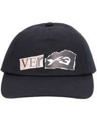 Y-3 - Logo Print Baseball Hat - Lyst