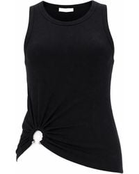 Rabanne - Top Con Piercing - Lyst