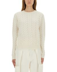 Max Mara - Aramis Cable-Knit Cashmere Sweater - Lyst