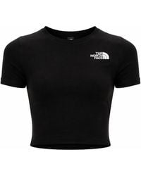 The North Face - Cropped Tshirt - Lyst