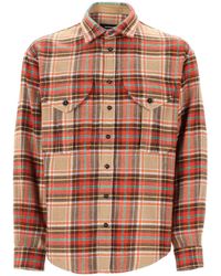DSquared² - Camicia "Plaid Military" - Lyst