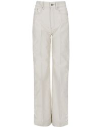A.P.C. - Straight High Rise Jeans - Lyst
