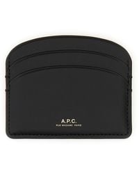 A.P.C. - Demi-Lune Cardholder - Lyst