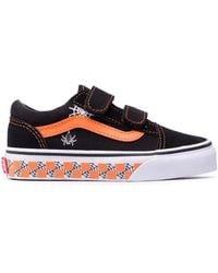 Vans - Sneaker "Old Skool (Glow Checkerboard Web) - Lyst