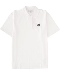Maison Kitsuné - Shirt Collar Polo - Lyst