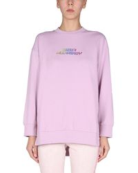 Stella McCartney - Logo Crew Neck Sweatshirt - Lyst
