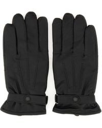 Barbour - Leather Gloves - Lyst