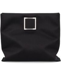 Roger Vivier - Trompette Clutch Bag Viscose - Lyst