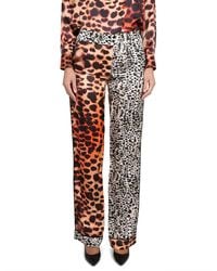 Roberto Cavalli - Moray Eel Print Pants - Lyst