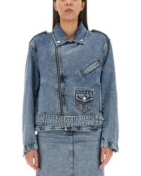 Moschino - Biker Peace Symbol - Lyst