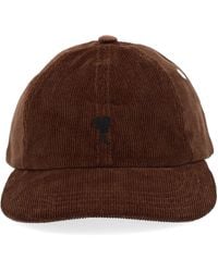 Ami Paris - Cappello Da Baseball Con Logo Ami De Coeur - Lyst