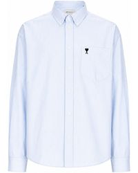 Ami Paris - Camicia Con Logo - Lyst