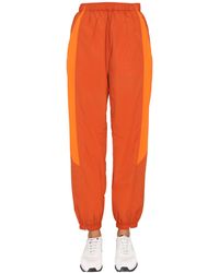 Y-3 - Relaxed-Fit Jogging Pants With Two-Tone Design - Lyst
