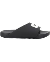 Givenchy - Sandalo Slide "Label" - Lyst