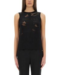 McQueen - Elegant Mini Top For Ss25 - Lyst