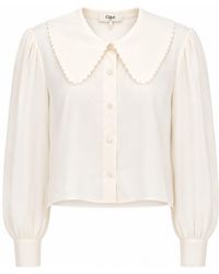 Chloé - Blusa Con Maniche A Sbuffo - Lyst