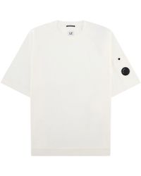 C.P. Company - C. P. Company T-Shirt Con Patch Logo - Lyst