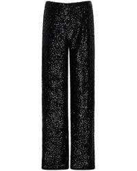 P.A.R.O.S.H. - P. A.R. O.S. H. Pantalone Dritto Con Paillettes - Lyst