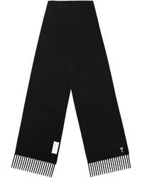 Ami Paris - Sciarpa Con Logo - Lyst
