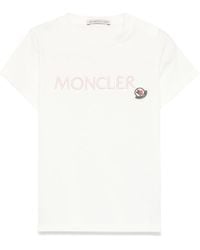 Moncler - T-Shirt With Logo - Lyst