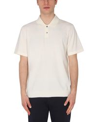 Theory - POLO REGULAR FIT IN MISTO VISCOSA - Lyst