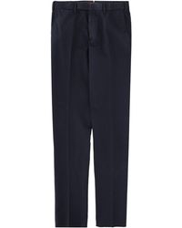 ZEGNA - Dark Regular Trousers - Lyst