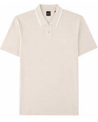 BOSS - Polo Con Logo - Lyst