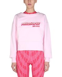 Philosophy Di Lorenzo Serafini - Regular Fit Sweatshirt - Lyst