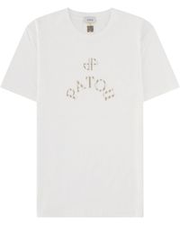 Patou - Logo Crew Neck T-Shirt - Lyst