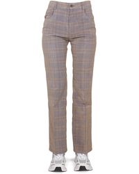 McQ - Tailored High-Waist Straight Leg Pants - Lyst