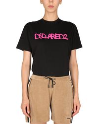 DSquared² Crew Neck T-shirt - Black