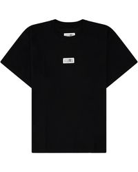 MM6 by Maison Margiela - T-Shirt Con Logo - Lyst