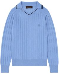 Wales Bonner - 100% Viscose Polo Shirt - Lyst