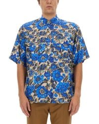 Moschino - Oversized Allover Print Shirt - Lyst