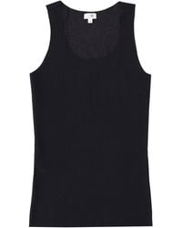 MM6 by Maison Margiela - Tank Top Elasticizzato - Lyst
