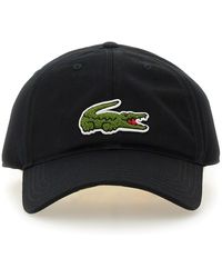 Lacoste - Cappello Da Baseball Con Ricamo Logo - Lyst