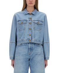 Alysi - Denim Jacket - Lyst