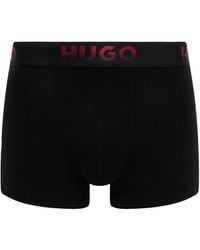 HUGO - 3Pack Boxer Shorts With Logo - Lyst