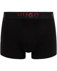 HUGO - 3-pack Boxer Shorts With Logo - Lyst