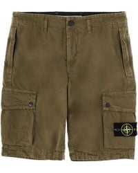 Stone Island - Solid Shorts - Lyst