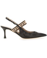 N°21 - Slingback Con Logo - Lyst