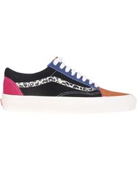 mixed checkerboard vans