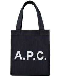 A.P.C. - A. P.C. Borsa Tote "Lou" Small - Lyst