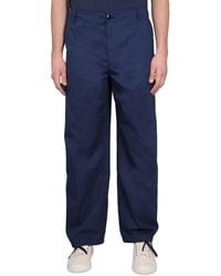 KENZO - Cargo Pants With Waist Belt - Lyst
