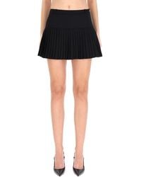 Marine Serre - Wool Miniskirt - Lyst