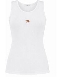 Maison Kitsuné - Top "Baby Fox" - Lyst