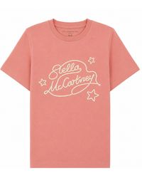 Stella McCartney - T-Shirt Con Stampa Grafica - Lyst
