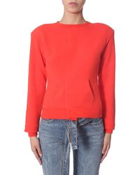 Unravel Project - Crew Neck Sweatshirt - Lyst