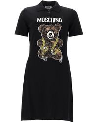 Moschino - Mini Abito "Teddy" - Lyst